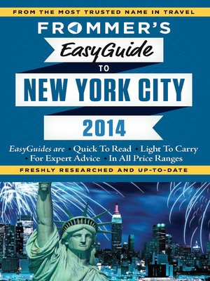cover image of Frommer's EasyGuide to New York City 2014